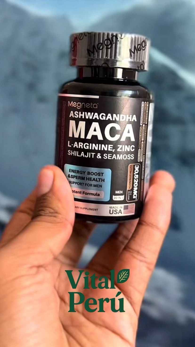 MEGNETA MACA NEGRA PERUANA | MEN